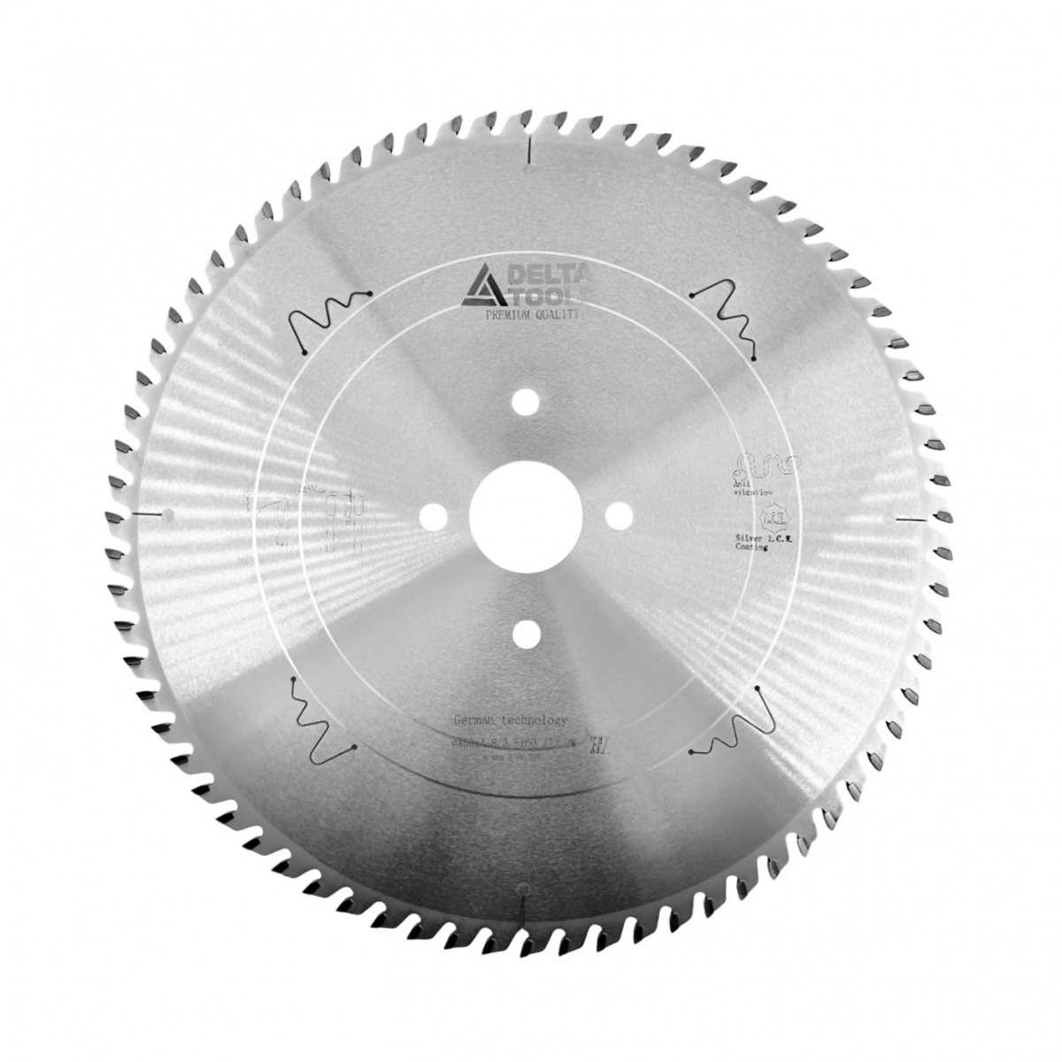 Дисковая пила DELTA TOOLS для ФРЦ Premium 450x4.8/3.5x60 Z72 TR-F фото