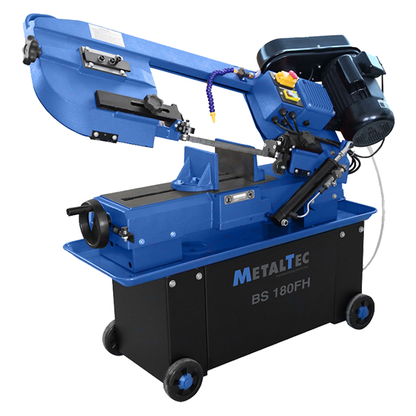 Ручной ленточнопильный станок для резки металла MetalTec BS 180 FH фото
